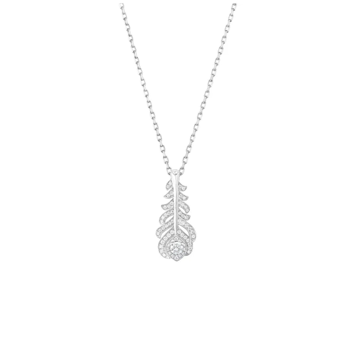 PLUME DE PAON PENDANT<br><font size=1pt>プリュム ドゥ パオン ペンダント エクストラスモール</font>
