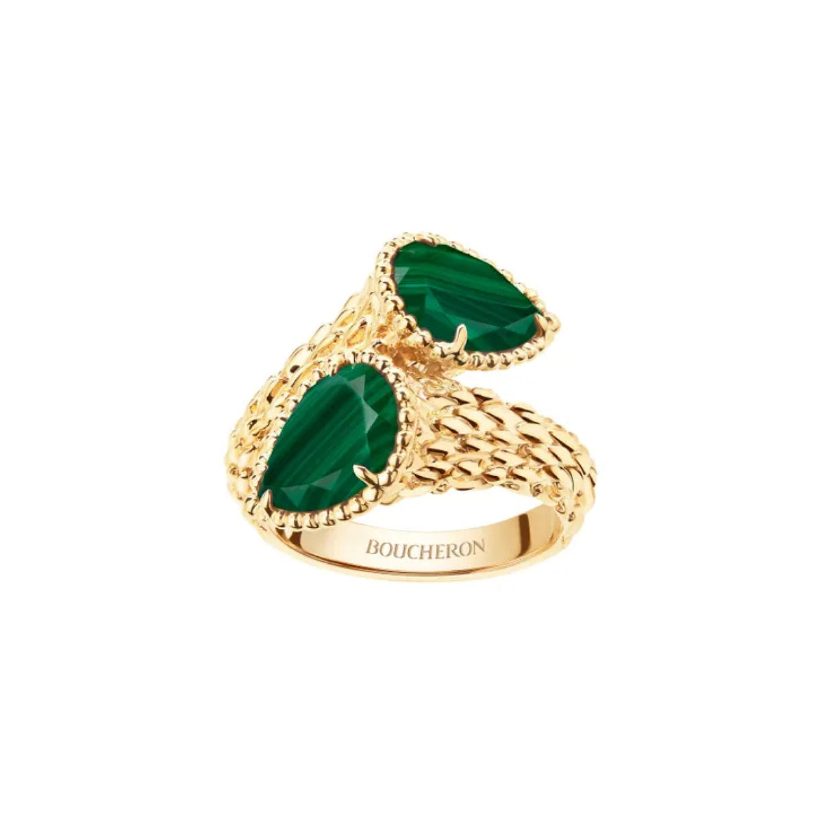 SERPENT BOHÈME TWO STONE RING S MOTIFS<br><font size=1pt>セルパンボエム トワエモア リング</font>