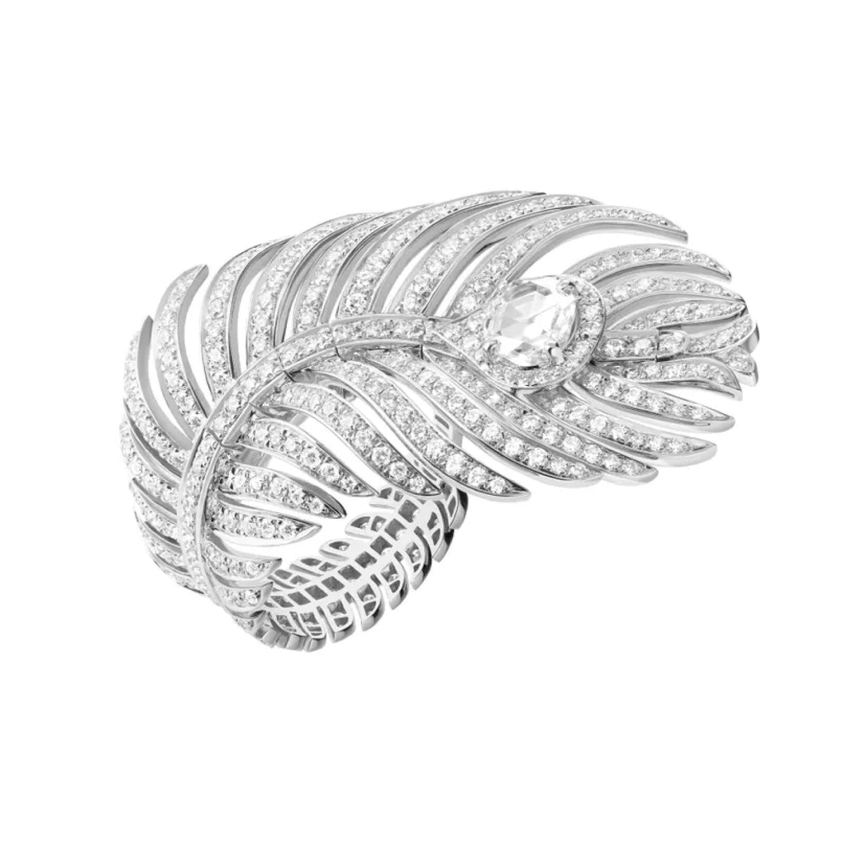 PLUME DE PAON LARGE RING<br><font size=1pt>プリュム ドゥ パオン リング ラージ</font>
