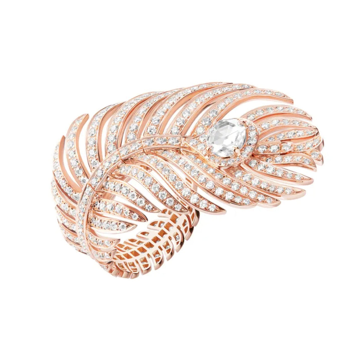 PLUME DE PAON LARGE RING<br><font size=1pt>プリュム ドゥ パオン リング ラージ</font>