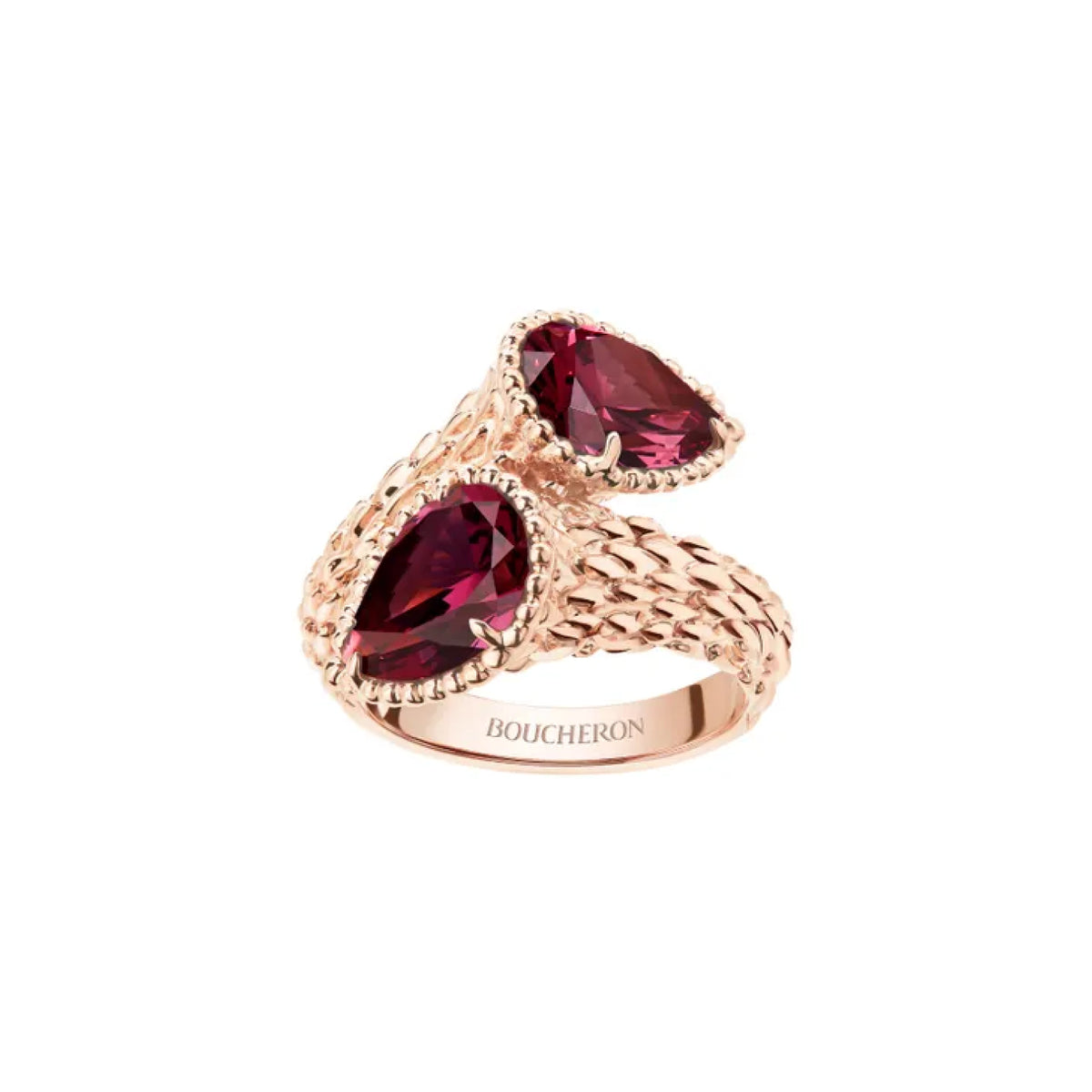 SERPENT BOHÈME TWO STONE RING S MOTIFS<br><font size=1pt>セルパンボエム トワエモア リング</font>