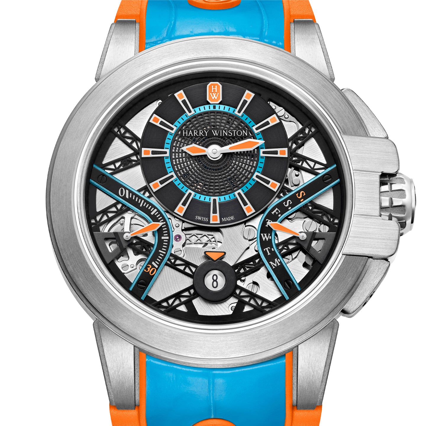 OCEAN ZALIUM VARIATION TURQUOISE/ORANGE<br><font size=1pt>オーシャン ザリウム バリエーション ターコイズ/オレンジ</font>