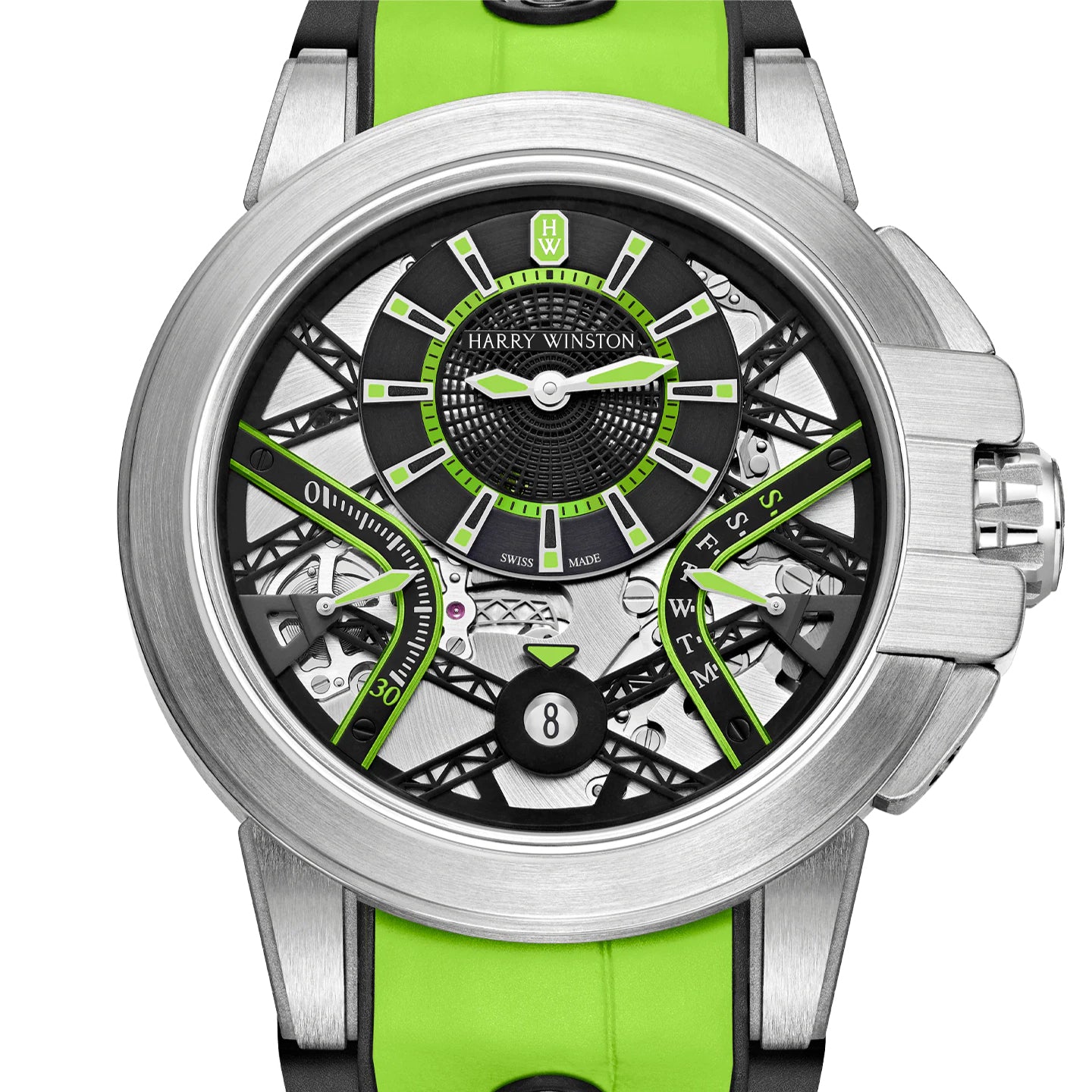 OCEAN ZALIUM VARIATION NEON GREEN/BLACK<br><font size=1pt>オーシャン ザリウム バリエーション ネオングリーン/ブラック</font>