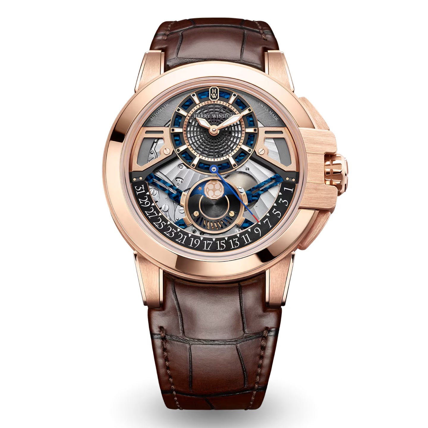 OCEAN MOON PHASE AUTOMATIC 42mm<br><font size=1pt>オーシャン ムーンフェイズ オートマチック 42mm</font>