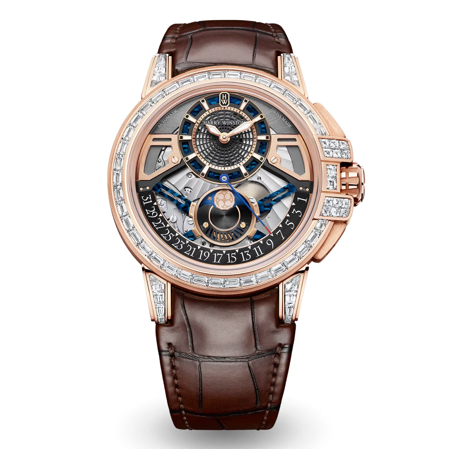 OCEAN MOON PHASE AUTOMATIC 42mm<br><font size=1pt>オーシャン ムーンフェイズ オートマチック 42mm</font>