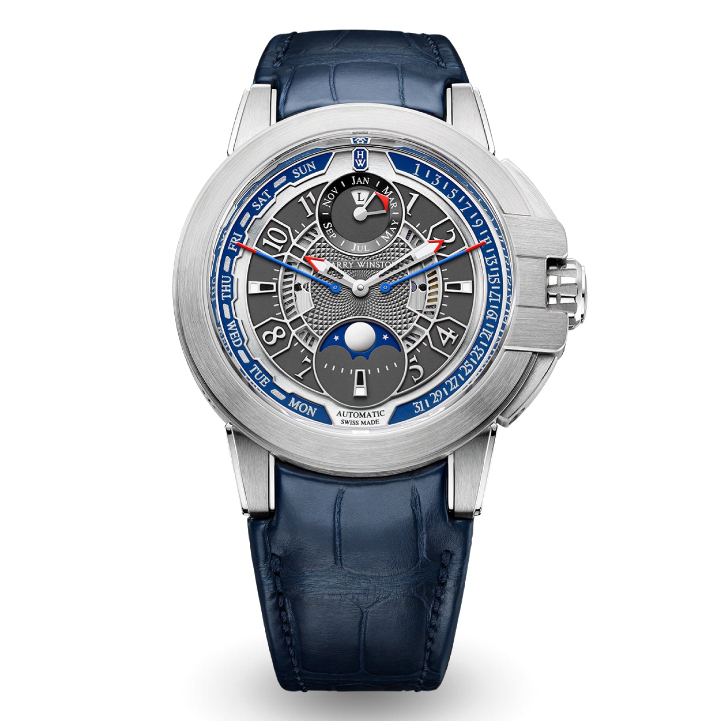 OCEAN BIRETROGRADE PERPETUAL CALENDAR AUTOMATIC 42mm<br><font size=1pt>オーシャン バイレトログラード パーペチュアルカレンダー オートマチック 42mm</font>
