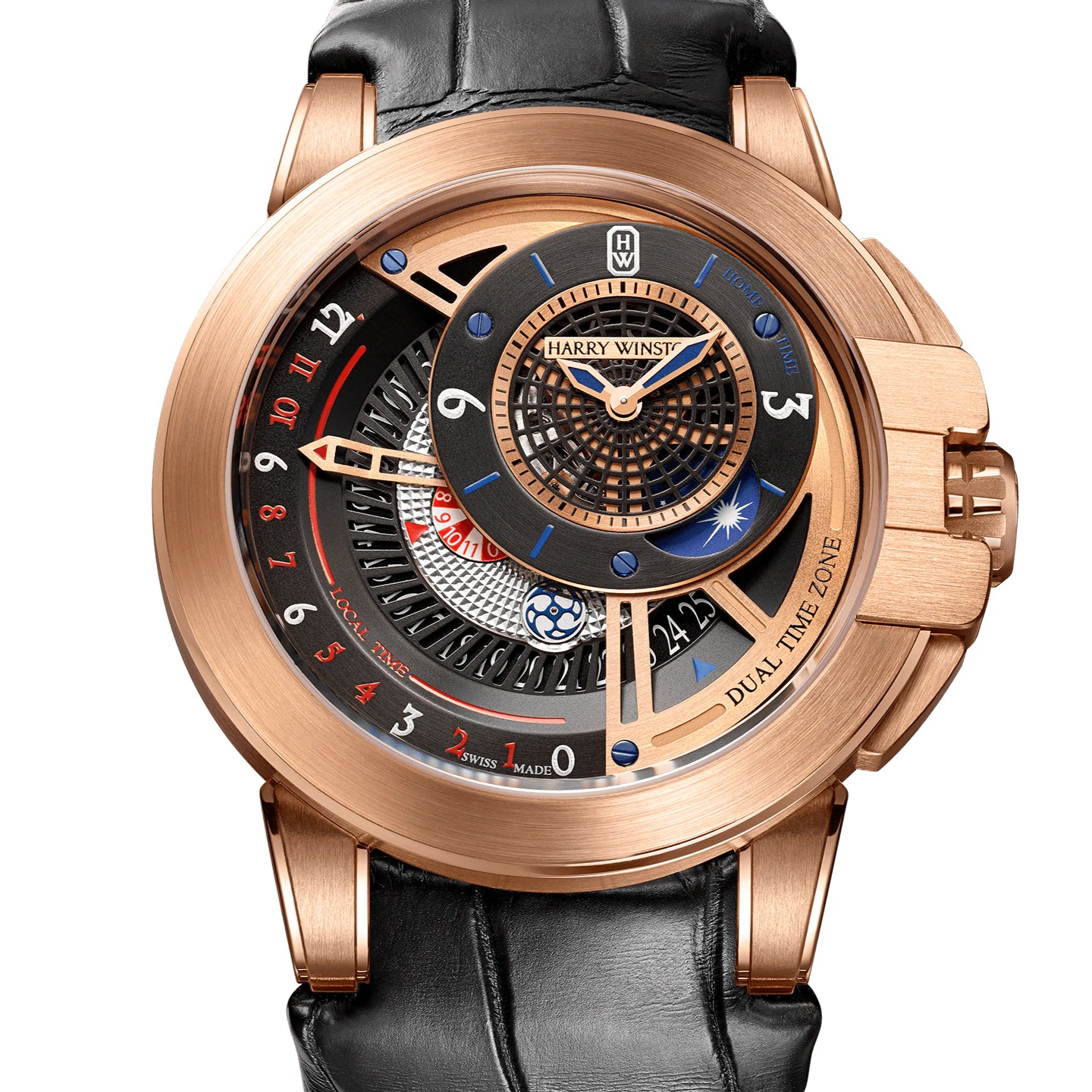 OCEAN DUAL TIME AUTOMATIC 44mm<br><font size=1pt>オーシャン デュアルタイム オートマチック 44mm</font>