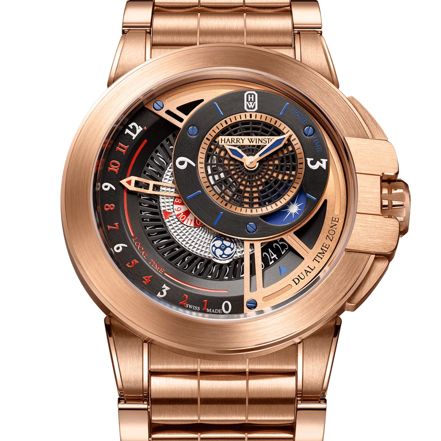 OCEAN DUAL TIME AUTOMATIC 44mm<br><font size=1pt>オーシャン デュアルタイム オートマチック 44mm</font>