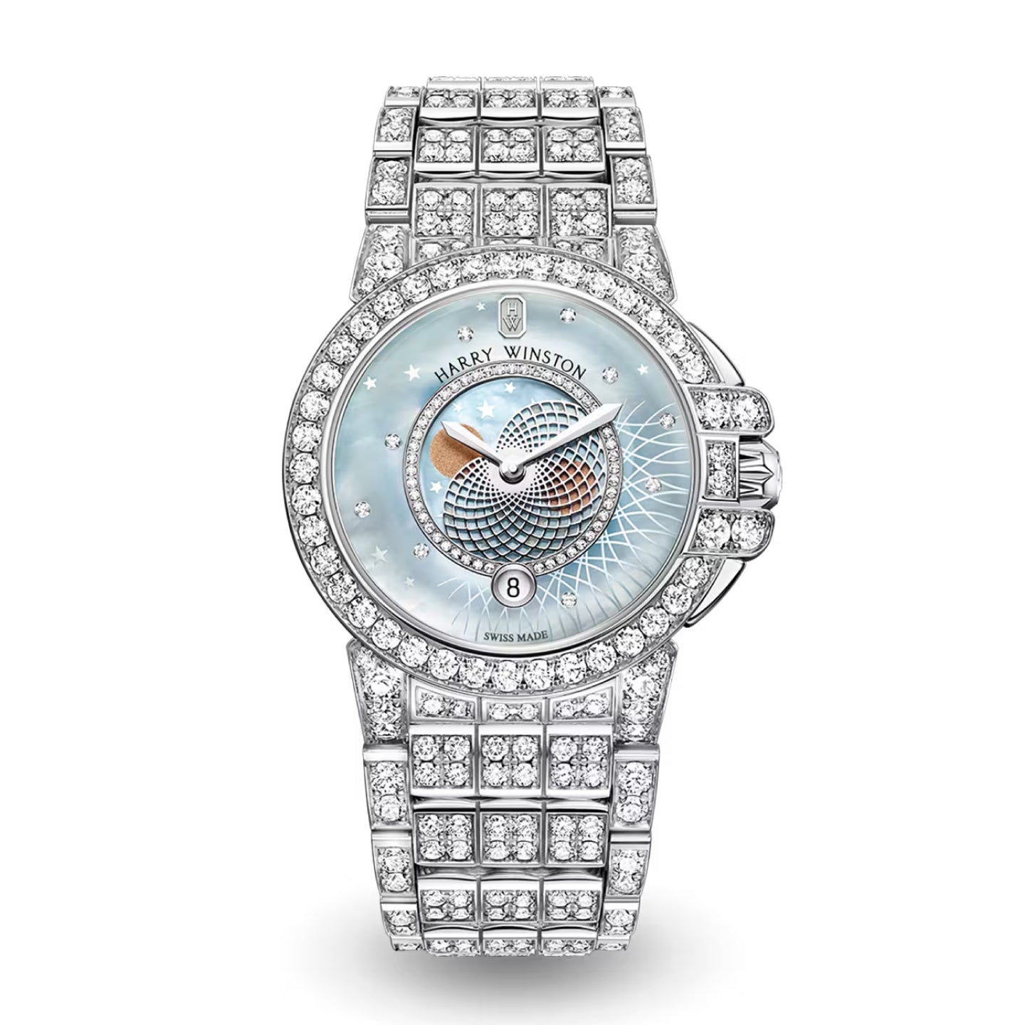 OCEAN MOON PHASE 36mm<br><font size=1pt>オーシャン ムーンフェイズ 36mm</font>