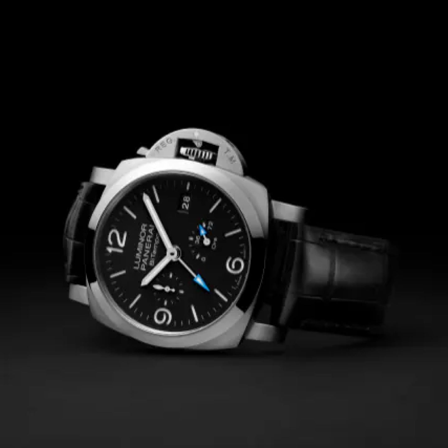 LUMINOR POWER RESERVE GMT 44mm<br><font size=1pt>ルミノール パワーリザーブ GMT 44mm</font>