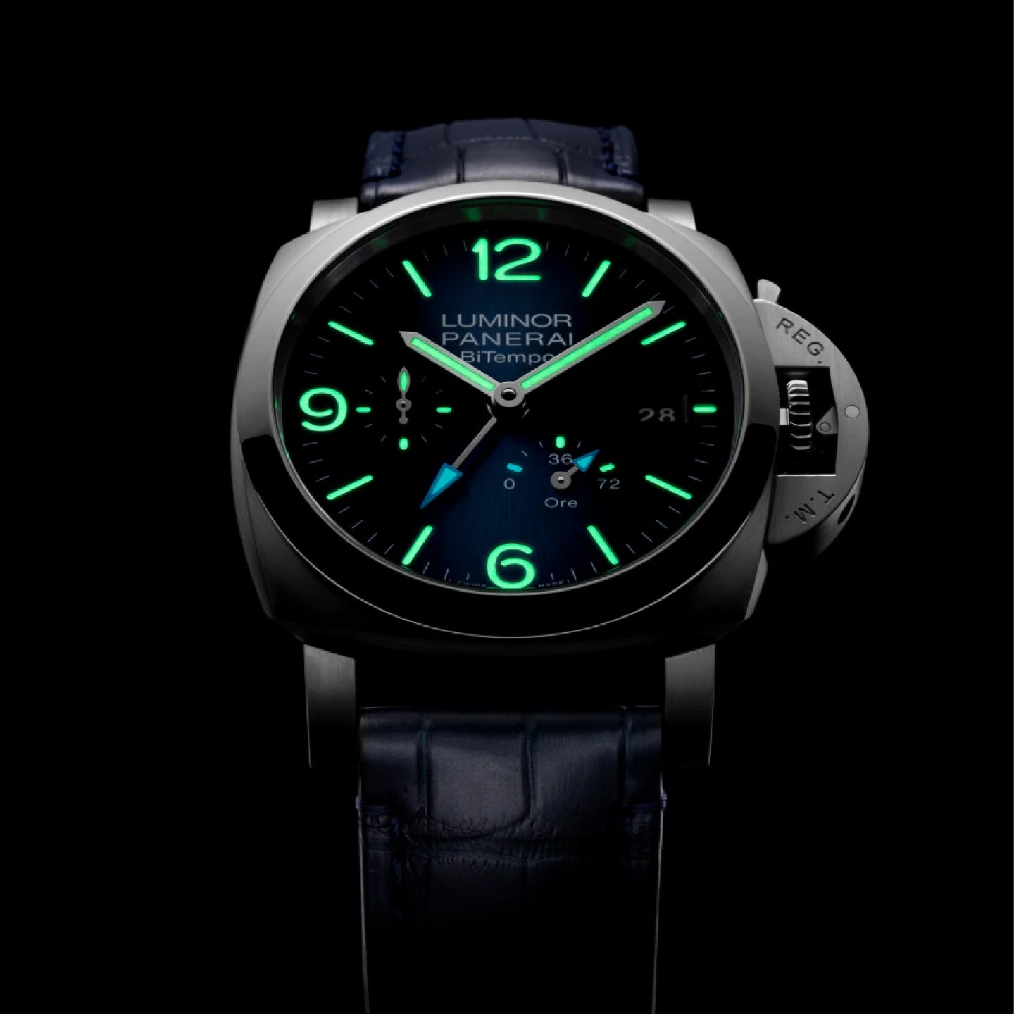 LUMINOR POWER RESERVE GMT<br><font size=1pt>ルミノール パワーリザーブ GMT</font>