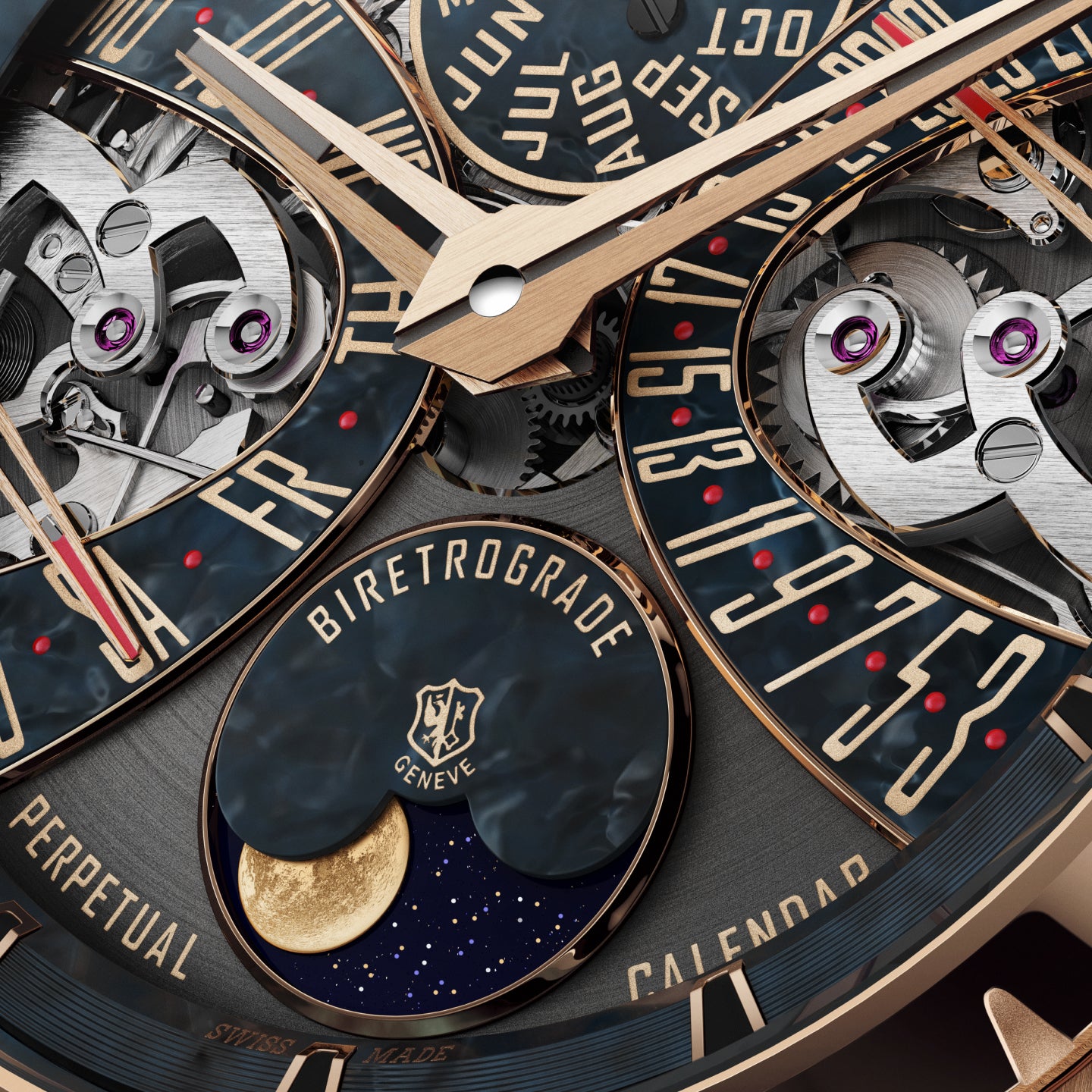 EXCALIBUR BIRETROGRADE PERPETUAL CALENDAR<br><font size=1pt>エクスカリバー バイレトログラード パーペチュアルカレンダー</font>