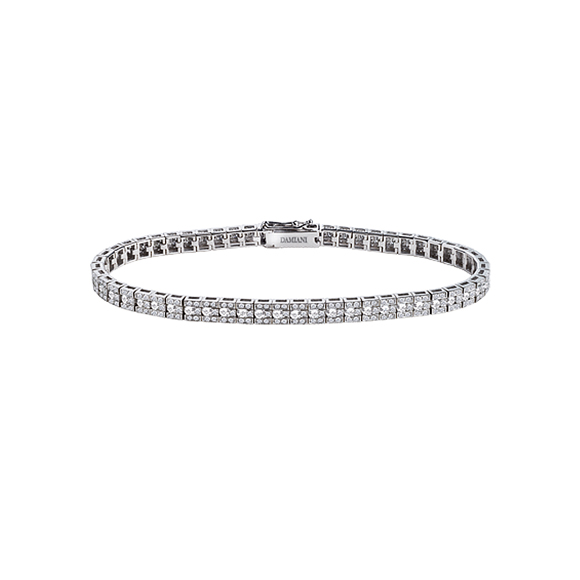 BELLE ÉPOQUE　WHITE GOLD AND DIAMONDS BRACELET