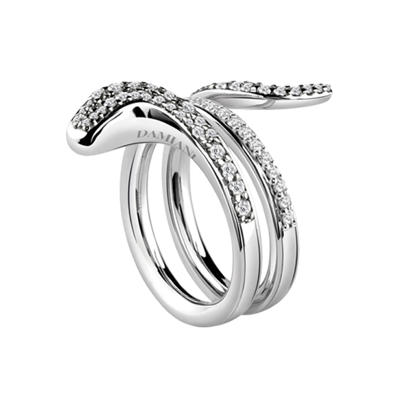 EDEN　WHITE GOLD RING WITH DIAMONDS