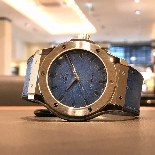 HUBLOTのベルルッティブルー入荷！！ | HASSIN オフィシャルブログ｜名古屋南ICすぐ・共和駅前