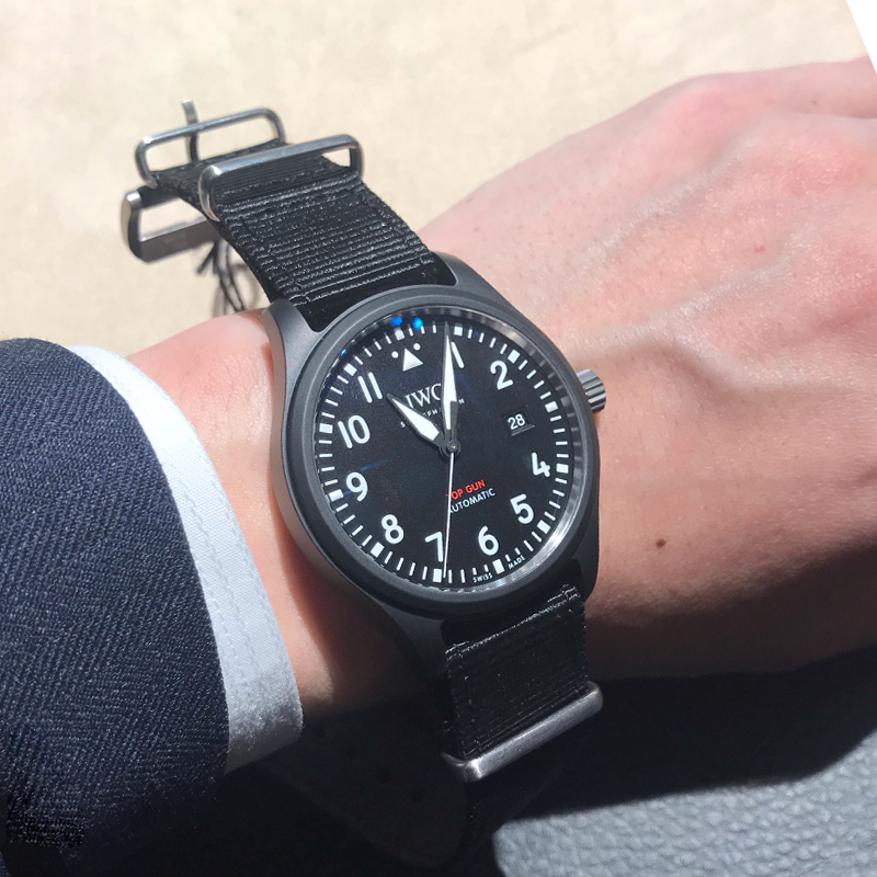 IWC2019新作 【パイロット ウォッチ】 オートマティック トップガン 