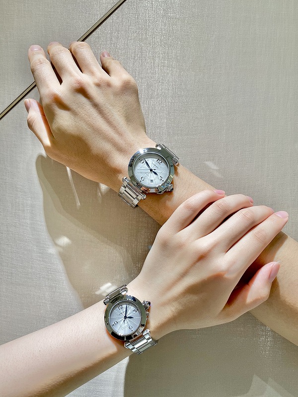 Cartier パシャ 時計発送について - 腕時計