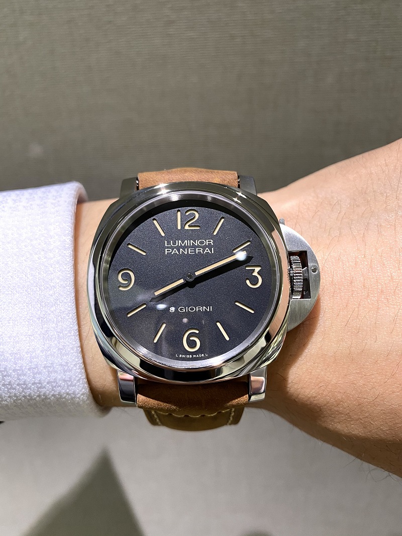 交渉可 PANERAI ルミノールマリーナ 8デイズ 手巻  時計 パネライ