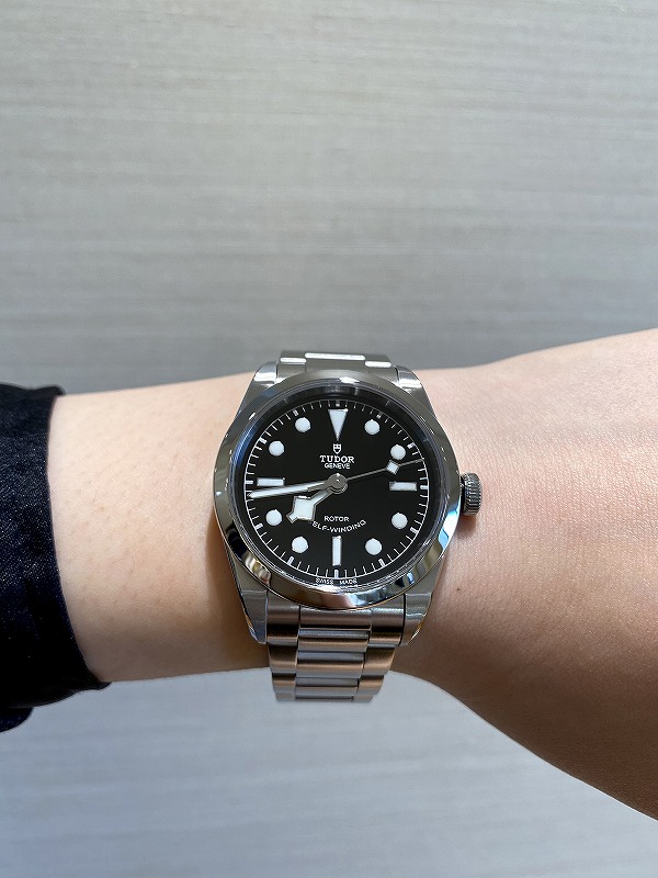 美品】チューダー TUDOR ヘリテージ ブラックベイ36  79500