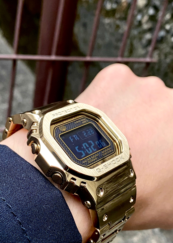 G-SHOCK フルメタル ゴールド GMW-B5000GD-9JF-