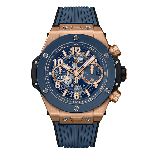 BIG BANG UNICO KING GOLD BLUE CERAMIC