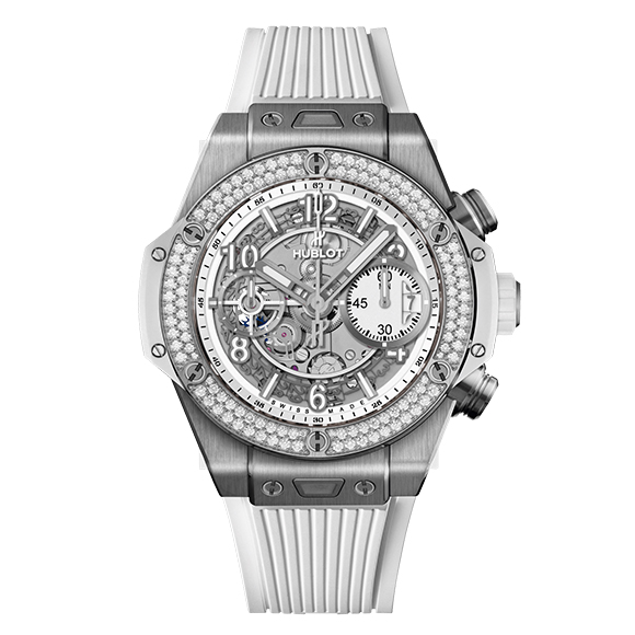 BIG BANG UNICO TITANIUM WHITE DIAMONDS