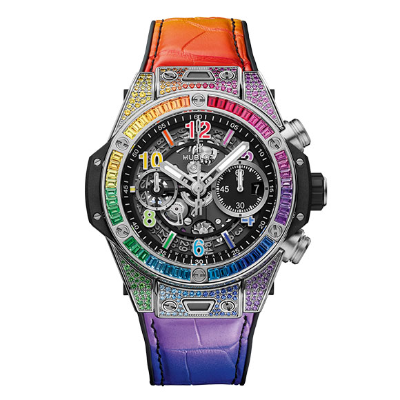 BIG BANG UNICO TITANIUM RAINBOW