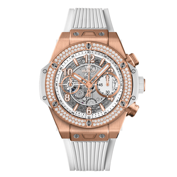 BIG BANG UNICO KING GOLD WHITE DIAMONDS