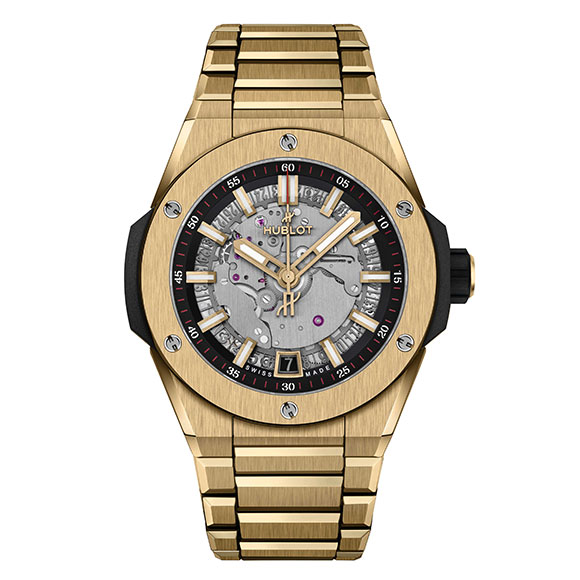 BIG BANG INTEGRATED TIME ONLY YELLOW GOLD