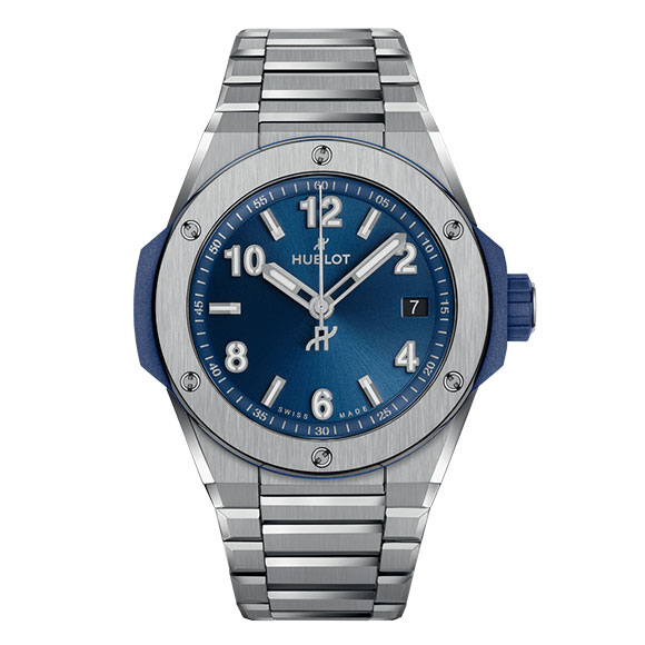 BIG BANG INTEGRATED TIME ONLY TITANIUM BLUE