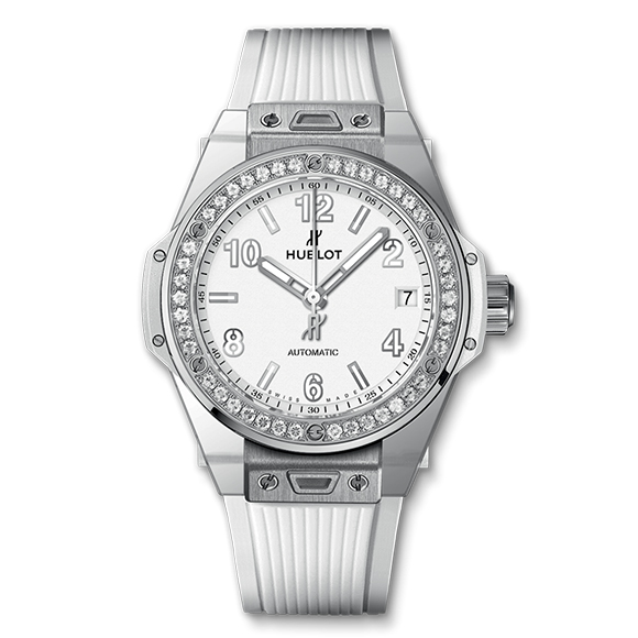 BIG BANG ONE CLICK STEEL WHITE DIAMONDS