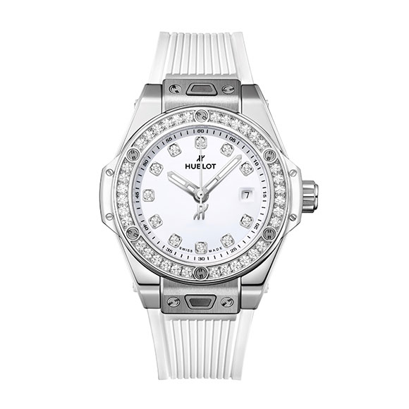 BIG BANG ONE CLICK STEEL WHITE DIAMONDS