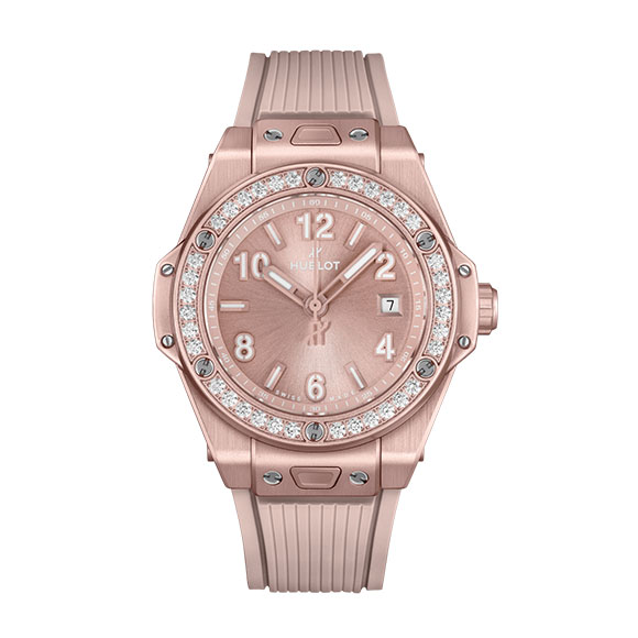 BIG BANG ONE CLICK ALUMINIUM PINK DIAMONDS