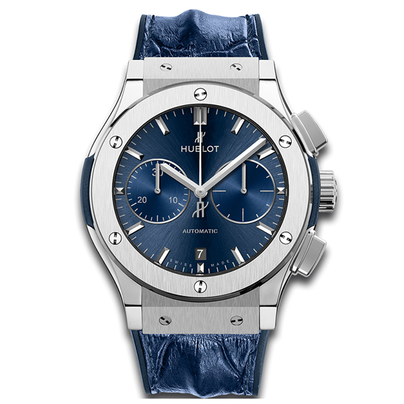 CLASSIC FUSION BLUE CHRONOGRAPH TITANIUM