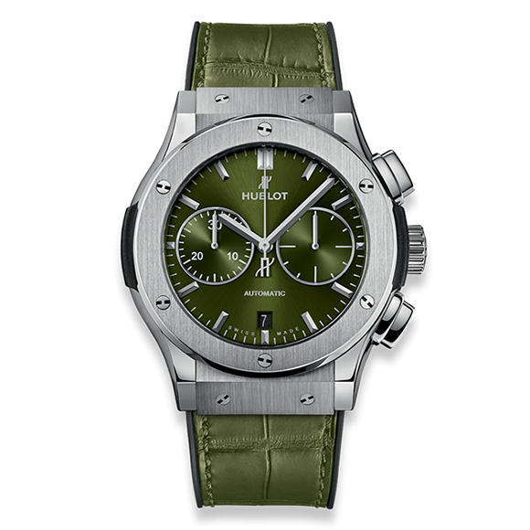 CLASSIC FUSION CHRONOGRAPH TITANIUM GREEN