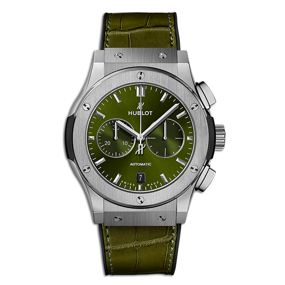 CLASSIC FUSION CHRONOGRAPH TITANIUM GREEN