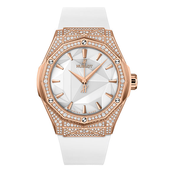 CLASSIC FUSION ORLINSKI KING GOLD WHITE PAVE