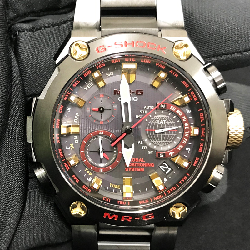 カシオG-SHOCK MRG-G1000B-1A4JR 赤備え