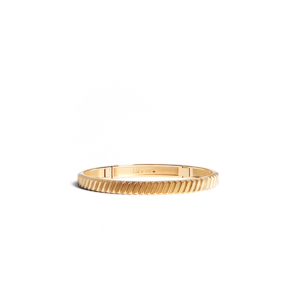 TRANSMISSION YELLOW GOLD BRACELET