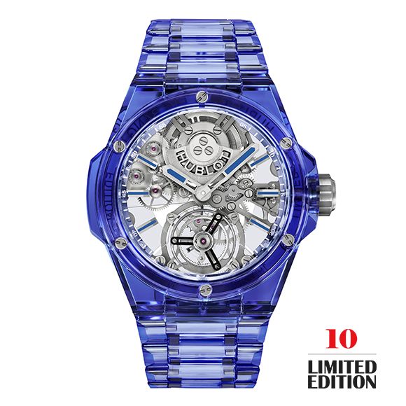 BIG BANG INTEGRATED TOURBILLON FULL BLUE SAPPHIRE