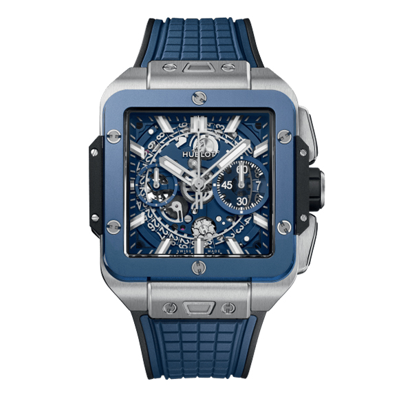 SQUARE BANG UNICO TITANIUM BLUE CERAMIC