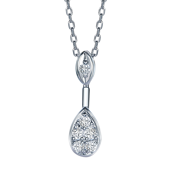 ROYAL ASSCHER NECKLACE