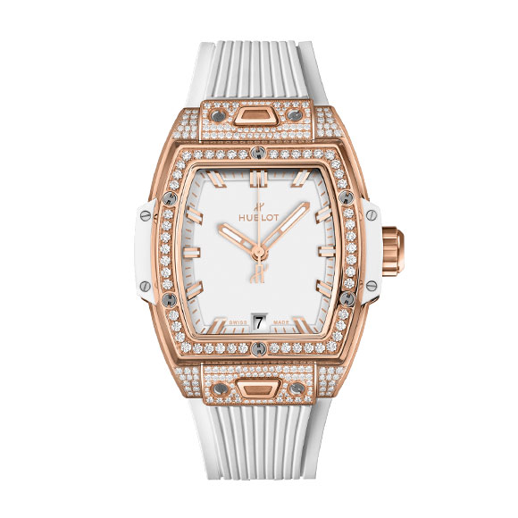 SPIRIT OF BIG BANG KING GOLD WHITE PAVÉ