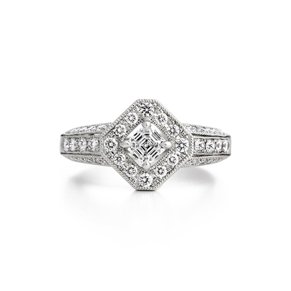 ROYAL ASSCHER CUT RING