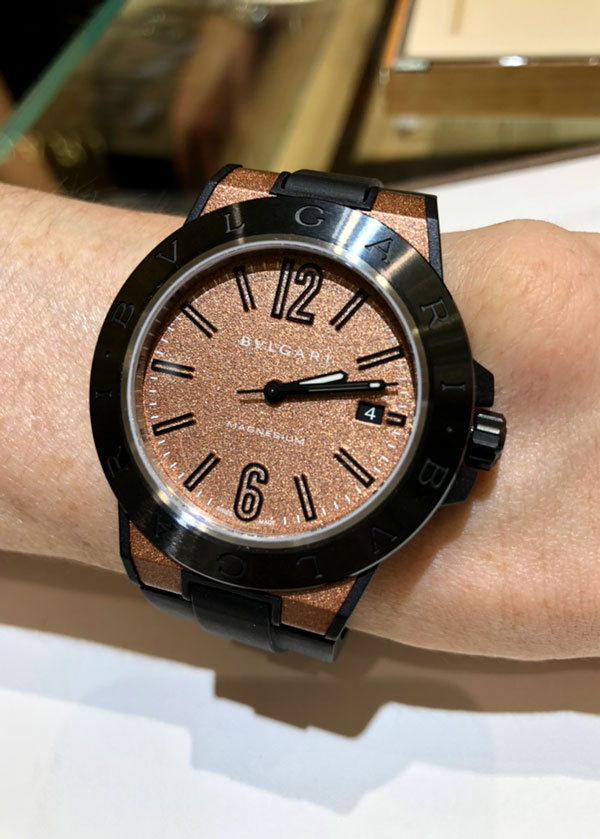【純正 Dバックル付き】ブルガリ 腕時計 ディアゴノ マグネシウム