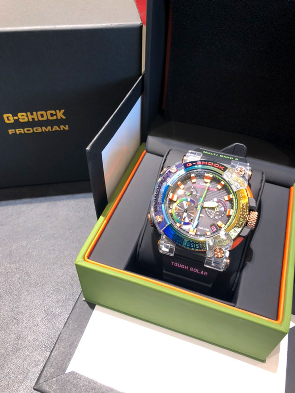 G-SHOCK レインボー フロッグマン GWF-A1000BRT-1AJR