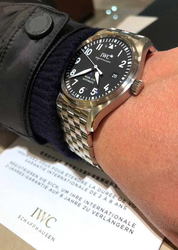 Y・S様 ありがとうございます／IWC パイロット・ウォッチ・マーク XVIII IW327015 | HASSIN オフィシャルブログ