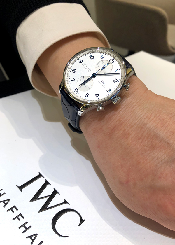 【最終価格】IWC  ポルトギーゼ【白文字盤＋金針】