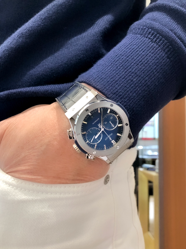 大人気SALE HUBLOT HUBLOT クラシックフュージョン クロノグラフ 超美品の通販 by ハラタ 's shop｜ウブロならラクマ 