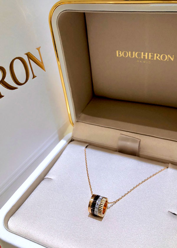 ブシュロン　BOUCHERON キャトル　ネックレスレディース